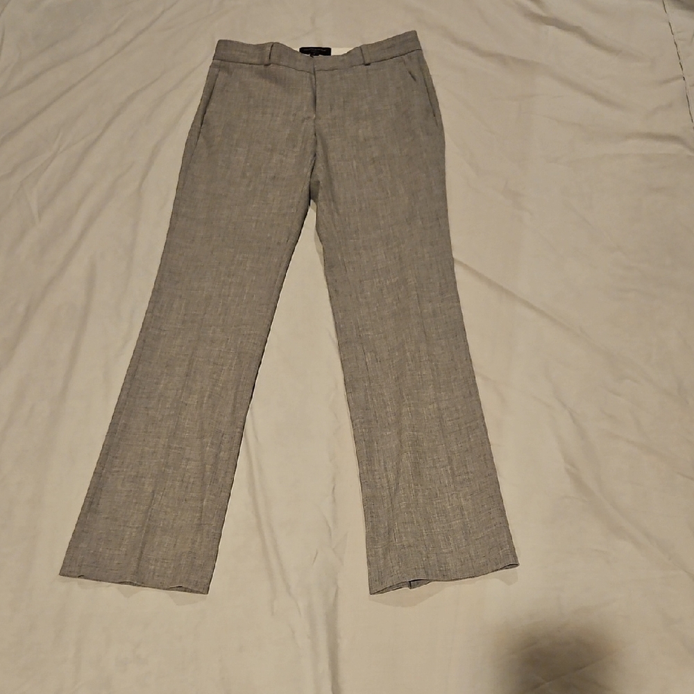 Banana Republic Martin Fit Women's Light Gray Dress Pants